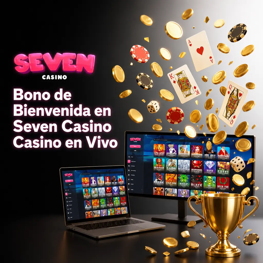 Bono de bienvenida 450% hasta 7.500 EUR para nuevos jugadores en Seven Casino en Vivo España