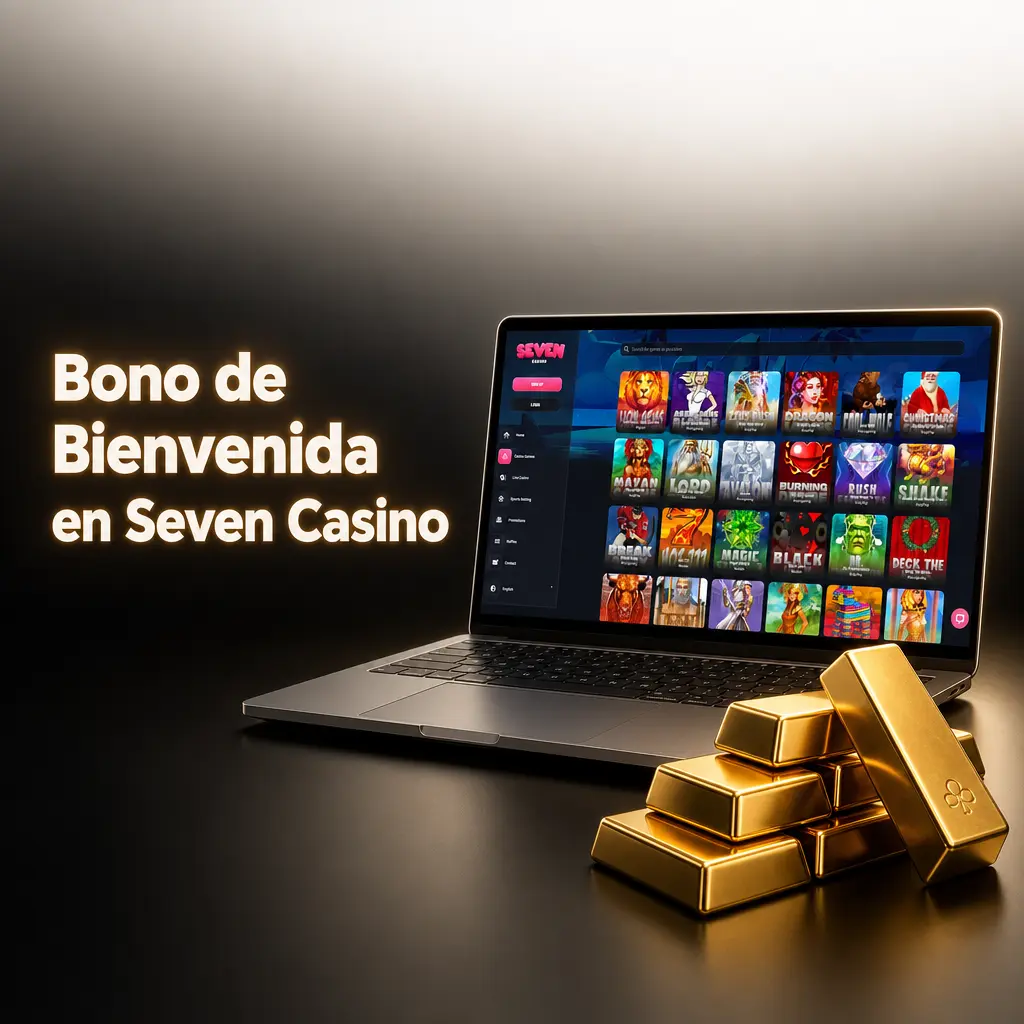 Bono de bienvenida Seven Casino: 450% hasta 7.500 EUR para nuevos jugadores españoles en su primer depósito