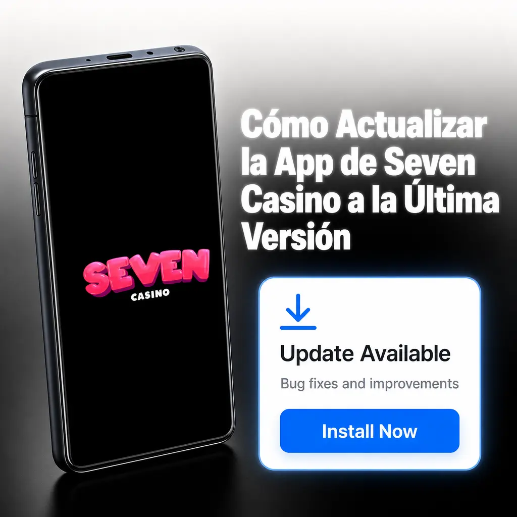 Actualización automática de la app PWA de Seven Casino sin necesidad de archivos APK ni Play Store