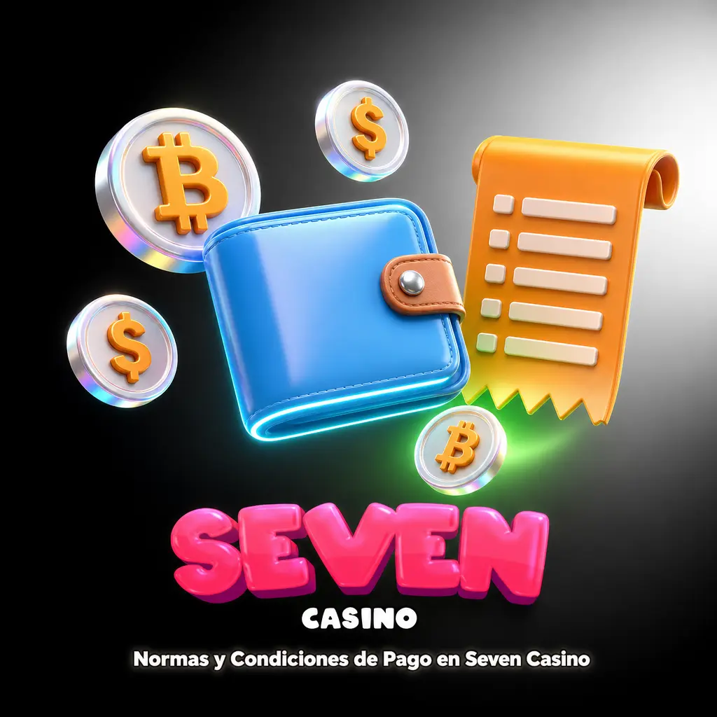 Normas y condiciones de pago en Seven Casino España: verificación KYC, límites de transacción y requisitos de bonos.