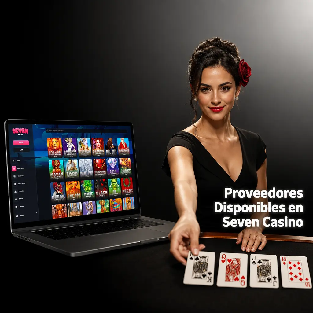 Proveedores Evolution y Pragmatic Play Live en Seven Casino con mesas en vivo, crupiers en español y tecnología OCR