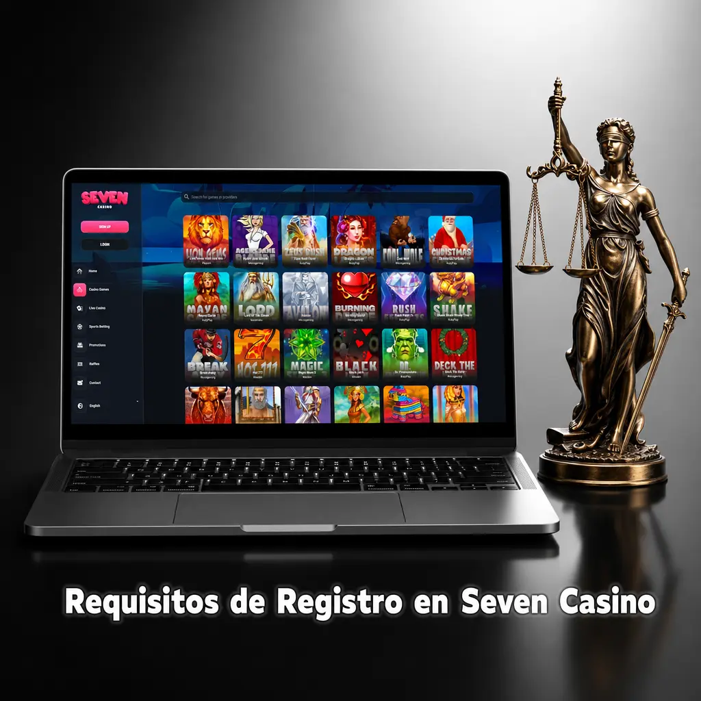 Requisitos de registro en Seven Casino: edad mínima, residencia y datos verificables para crear cuenta en España
