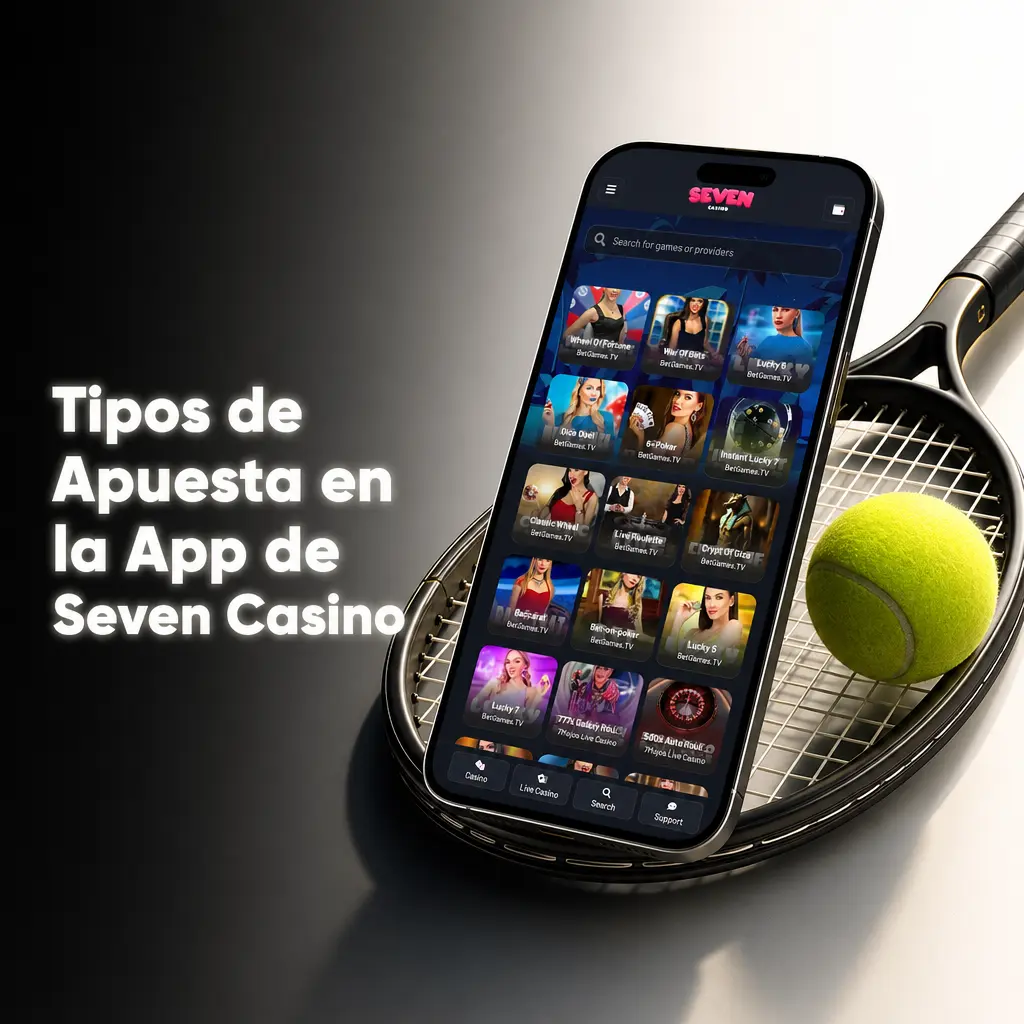 Tipos de apuesta en Seven Casino: simple, combinada, sistema, en vivo y resultado final 1X2